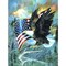 Sunsout American Eagle 500 pc Fourth of July Jigsaw Puzzle CL59012